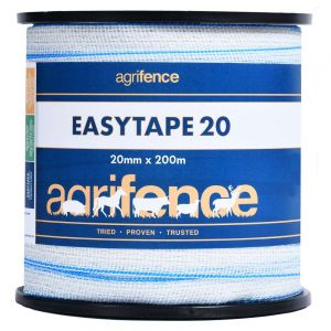 Agrifence White Easytape 20mm X 200m
