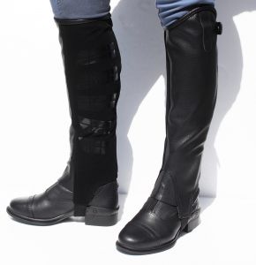 Rhinegold Silicone Grip Gaiters / Half Chaps