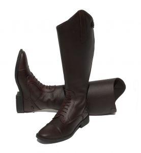 Rhinegold Wide Leg 'Luxus Extra' Leather Riding Boots