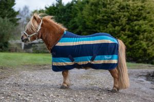 Rhinegold Mini Striped Fleece Rug
