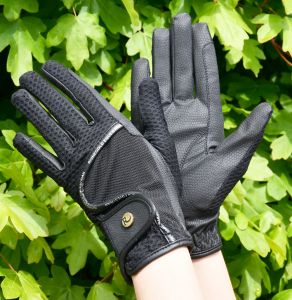 Rhinegold Honeycomb Mesh Stretch Riding Gloves